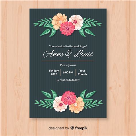 Plantillas Para Invitaciones De Boda Gratis Plantillas Gratis Para