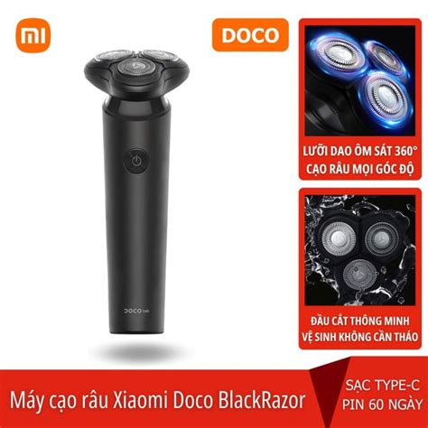 M Y C O R U Xiaomi Doco Blackrazor L I C L P D Pin Ng Y C A