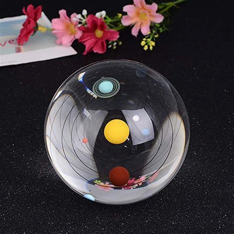 80mm Solar System Crystal Ball Astronomical Science Model Photography