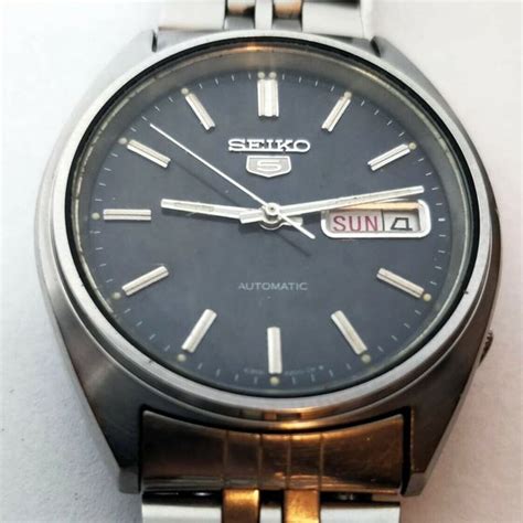 Seiko 5 6309 8840 Vintage Mechanical Automatic Mens Japan Watch