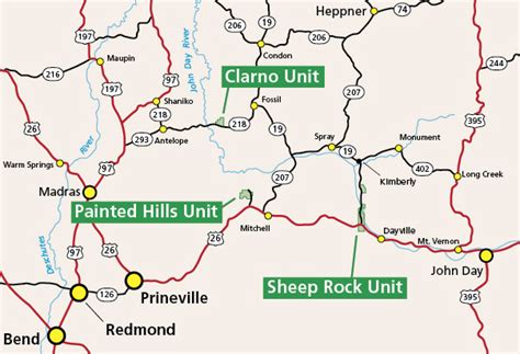 John Day Fossil Beds National Monument - Clarno Unit