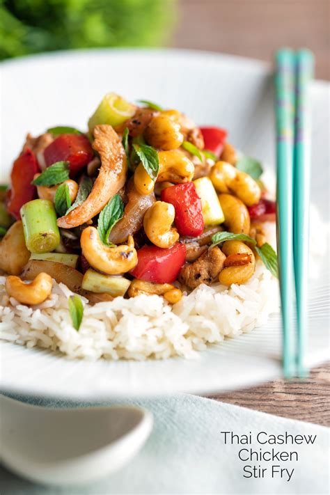 Thai Cashew Chicken Stir Fry Krumpli