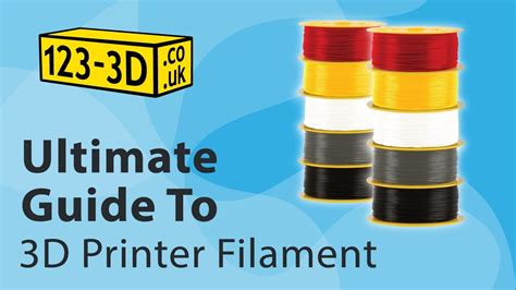 Ultimate Guide To D Printer Filament Types Features And Tips For