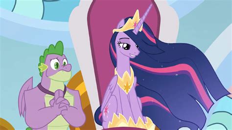 Spoiler! Alicorn princess grown-up Twilight Sparkle from mlp season 9 episode 26 - YouLoveIt.com