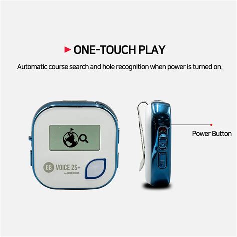 Golf Buddy Voice 2 Talking GPS Rangefinder, Long Lasting Battery Golf Distance Range Finder ...