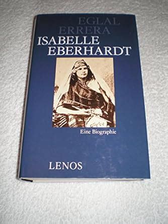 amazoncom isabelle eberhardt   eine biographie