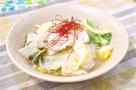 鶏胸肉と白菜の春雨煮｜レシピ・作り方 筋肉料理研究家ryotaのレシピブログ