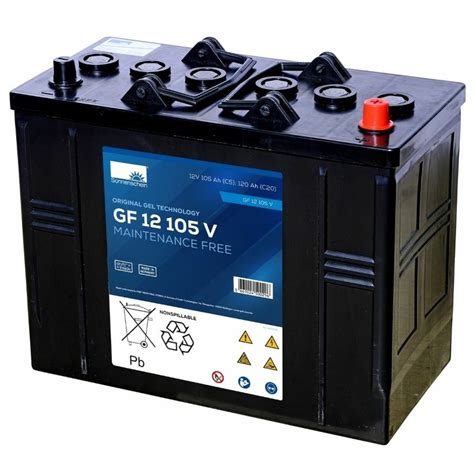 Batterie Gel Sonnenschein GF12105V 12V 120AH