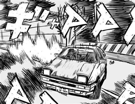 Initial D Ae86 Manga