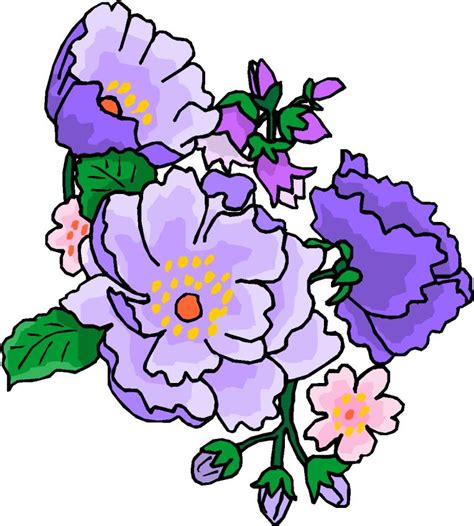 Free Purple Flower Clipart, Download Free Purple Flower Clipart png ...