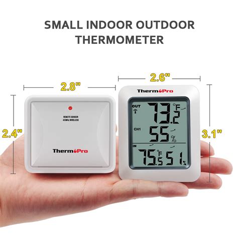 Thermopro Tp S M Draadloze Digitale Hygrometer Grandado