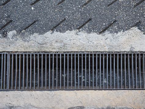 Drain Gutter Grid Stock Photos Creative Market