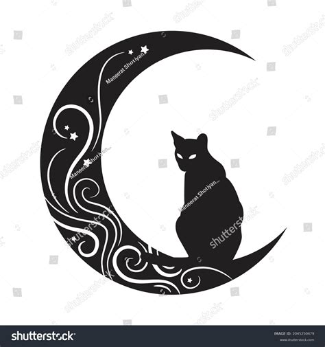 Black And White Cat Cartoon Meowing Images Browse 20813 Stock Photos