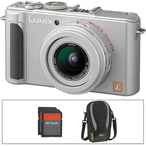 Panasonic Lumix DMC LX3 Digital Camera Silver With Basic