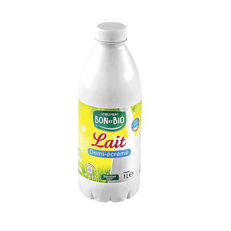 Lait demi écrémé BIO Nos produits BIO ALDI