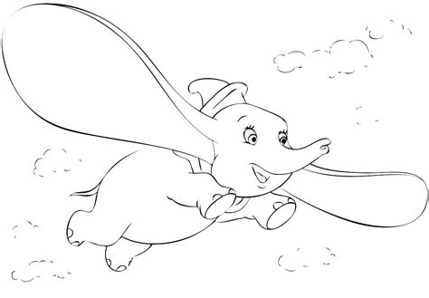 25 Disegni Dumbo Da Colorare Per Bambini