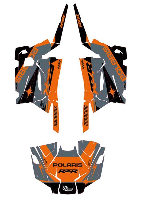 Kit D Co Ssv Polaris Rzr Xp Dr Orange