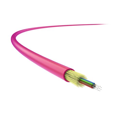 Indoor 12 Core Multi Mode 50 125 550M Om4 LSZH Fiber Optic Cable