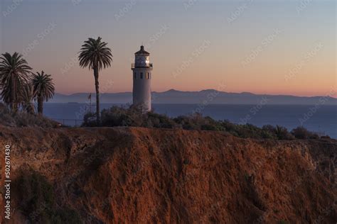 Twilight Image Image Of The Palos Verdes Peninsula In Los Angeles