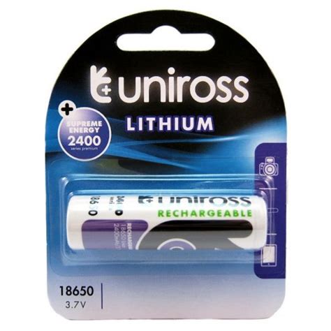 Uniross V V Li Ion Rechargeable Battery Mah Raised