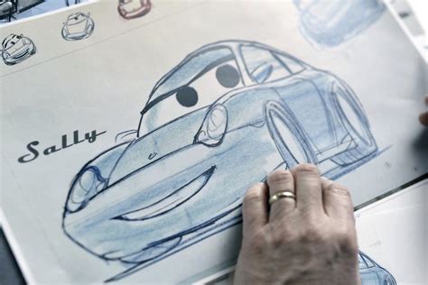 Check Out How Porsche and Pixar Are Creating a Modern Sally Carrera 911 ...