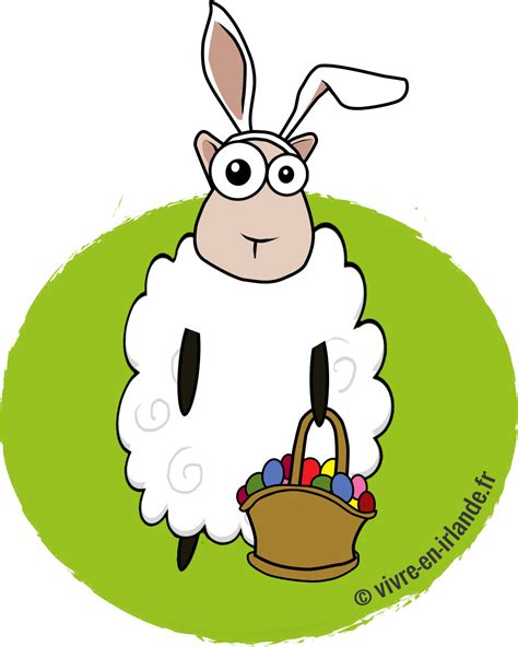 Mouton Pâques Cartoon Clipart Full Size Clipart 1384683 Pinclipart