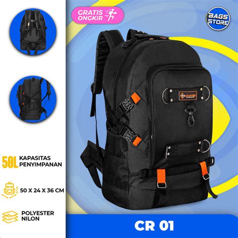 Tas Ransel Super Jumbo Ukuran L Import Tas Carrier Backpack Pria