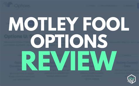 Motley Fool Options Review Is It Worth Paying For