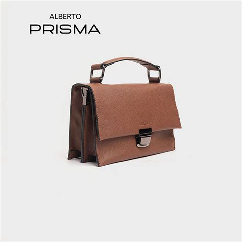 Mens Prisma Matt Crossbody Bag Alberto