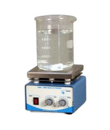 DBK Mini Magnetic Stirrer With Hot Plate At 8000 In Mumbai ID 12801650455