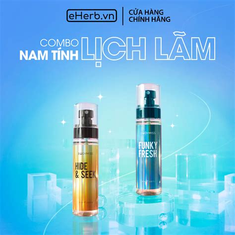 Combo I H C Combo X T Body Mist X T Th M To N Th N Cho Nam Funky