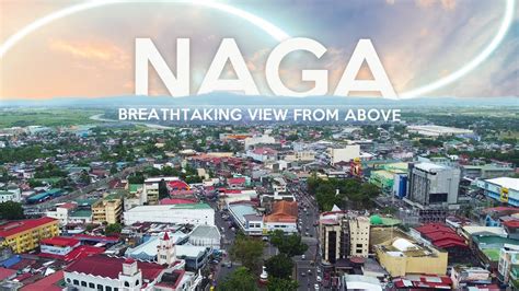 Flying Over Naga City Camarines Sur Philippines Drone Footage Youtube