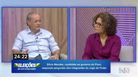 Vídeo Sílvio Mendes candidato ao governo do Piauí responde Katya