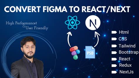 Convert The Figma Design To React Js Or Next Js By Hasan Mt Fiverr