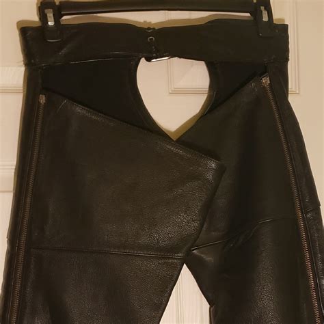 Unisex Harley Davidson Leather Chaps Gem