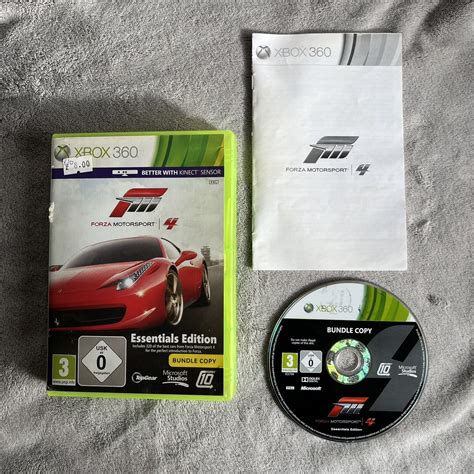 Forza Motorsport 4 Essentials Edition Bundle Copy Xbox 360 Game With Manual Ebay