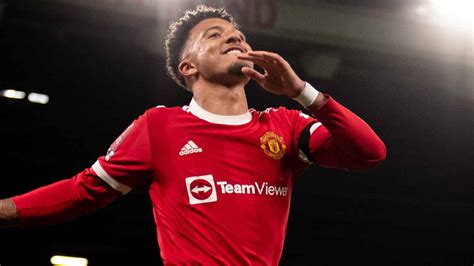 Jadon Sancho four goals for Man Utd so far | Manchester United