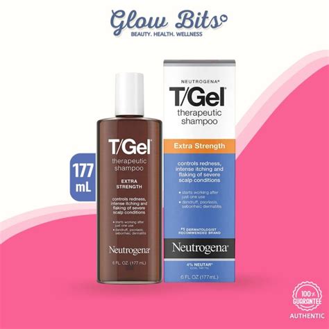 Neutrogena Tgel Therapeutic Shampoo Original Formula And Extra Strength