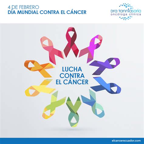 4 De Febrero Día Mundial Contra El Cáncer Dra Tannia Soria Oncóloga Clínica Oncólogos