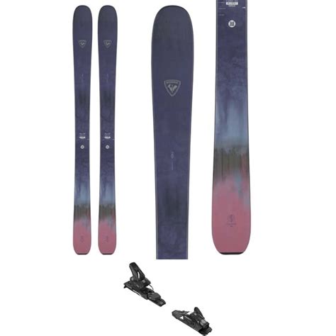 Rossignol Rallybird Skis Salomon Strive Demo Ski Bindings