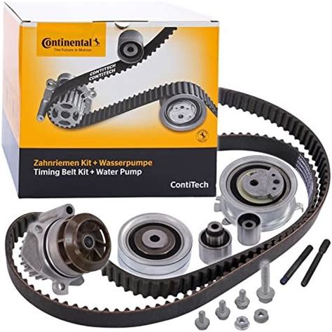 X Original Contitech Water Pump Timing Belt Kit Set With Tensioner