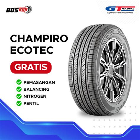 Promo Ban Mobil Mobilio Avanza Ertiga GT Radial Champiro Ecotec 185 65