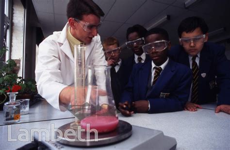 CHEMISTRY LESSON, ARCHBISHOP TENISON'S SCHOOL, OVAL - LandmarkLandmark