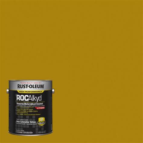 Rust Oleum Gal Roc Alkyd V Direct To Metal Gloss New Caterpillar