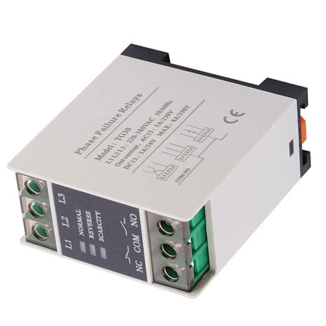 TG30 3 Phase Phase Sequence Relay Phase Failure Loss Protection 220