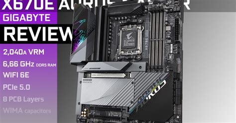 GIGABYTE X670E AORUS MASTER Laurent S Choice