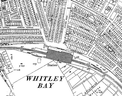 Disused Stationswhitley Bay Station 1st Site Disused Stations