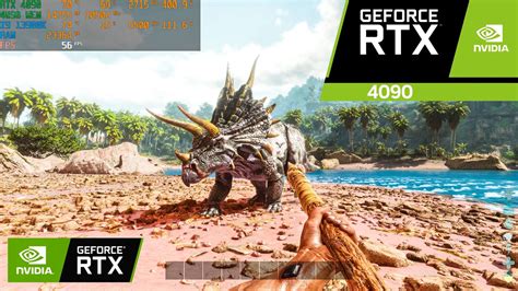 ARK SURVIVAL ASCENDED RTX 4090 24GB 4K Maximum Settings RTX ON