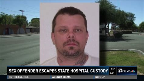 Sex Offender Escapes State Hospital Custody Youtube