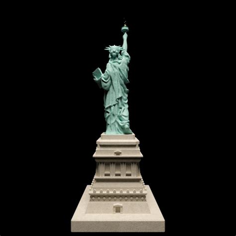 3d Statue Liberty Model Turbosquid 1232006